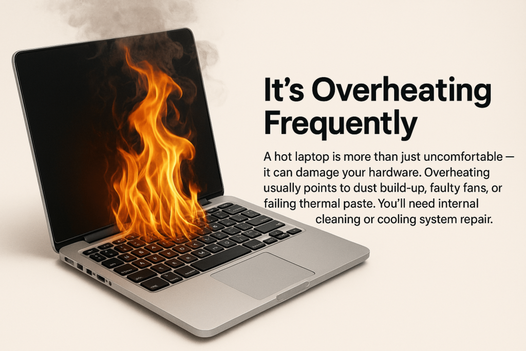 laptop repair South Africa | Laptop overheating constantly graphic