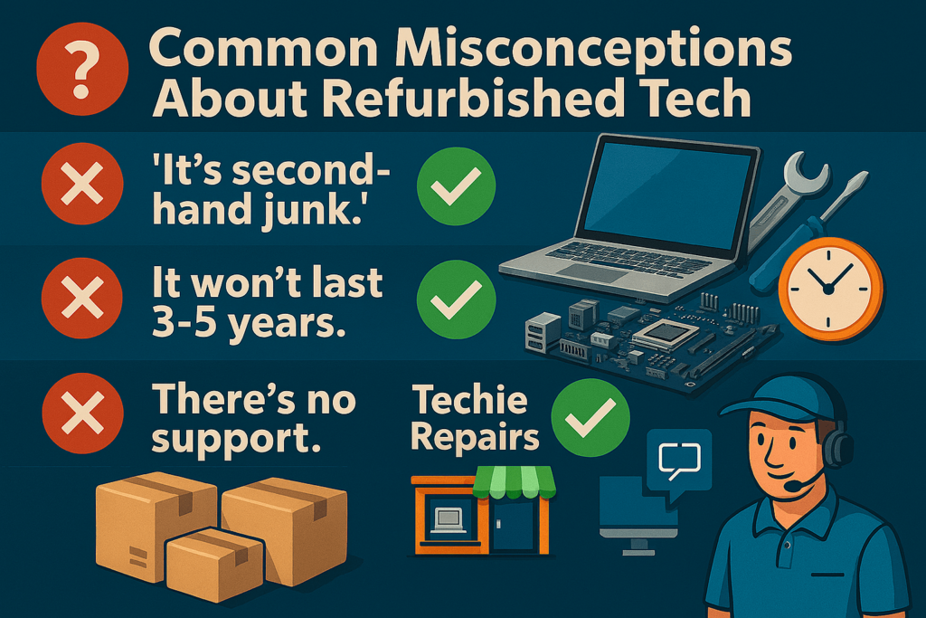 refurbished tech South Africa | Common mistakes about refurbished Tech